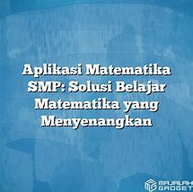 Belajar Matematika Smp